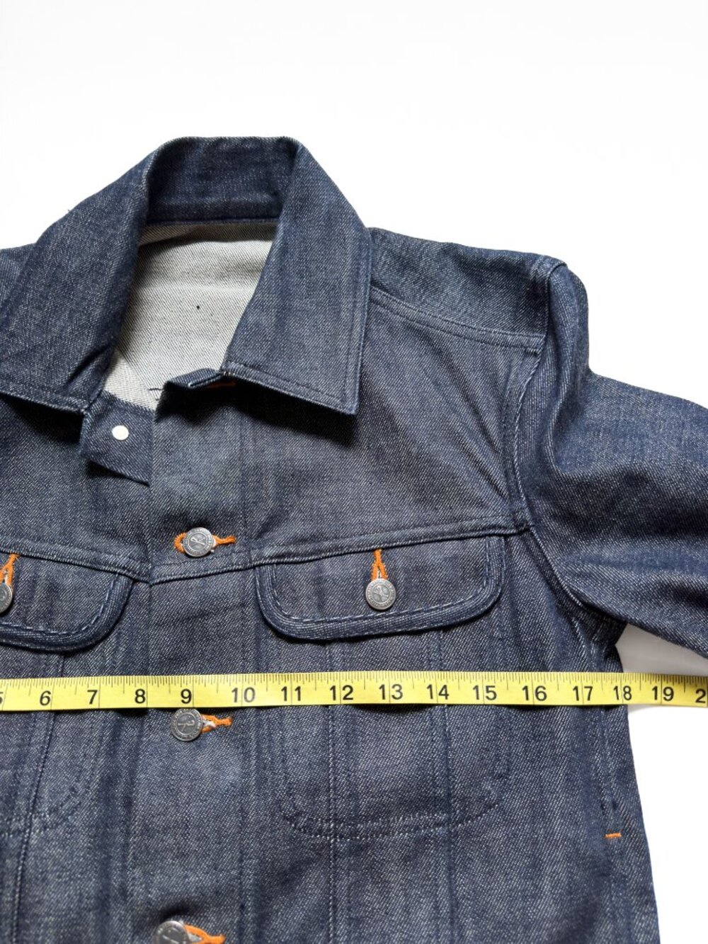 A.P.C. Raw Denim Jacket Indigo Men’s Size XXS - Picture 6 of 9